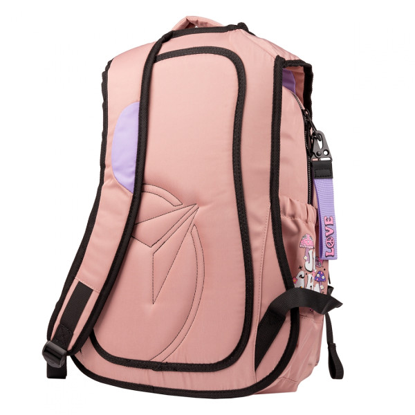 Шкільний рюкзак YES, два відділення, одна фронтальна кишеня, коричневий Just Chill